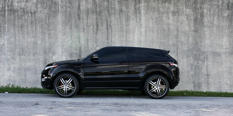  Land Rover Range Rover Evoque with Status Wheels S816 Knight 5